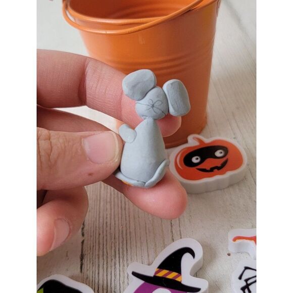 Halloween Frankenstein eraser pumpkin mouse‎ set toy figure - Picture 9 of 13